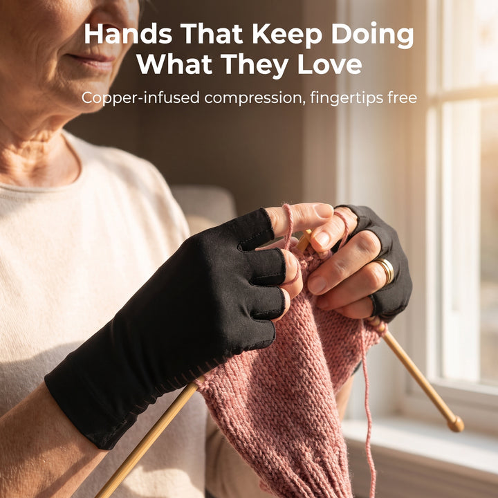 CopperEase™ Compression Gloves