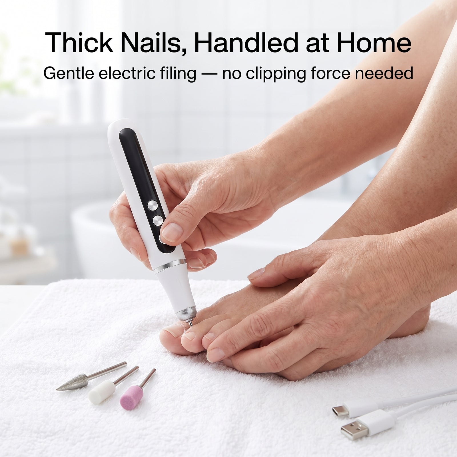 SmoothPro™ Electric Nail File
