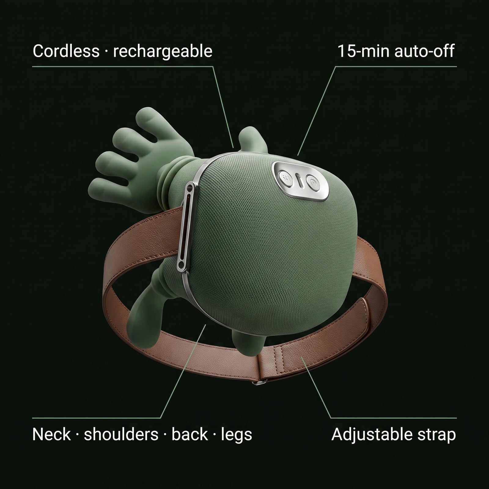 KneadEase™ Neck & Shoulder Massager